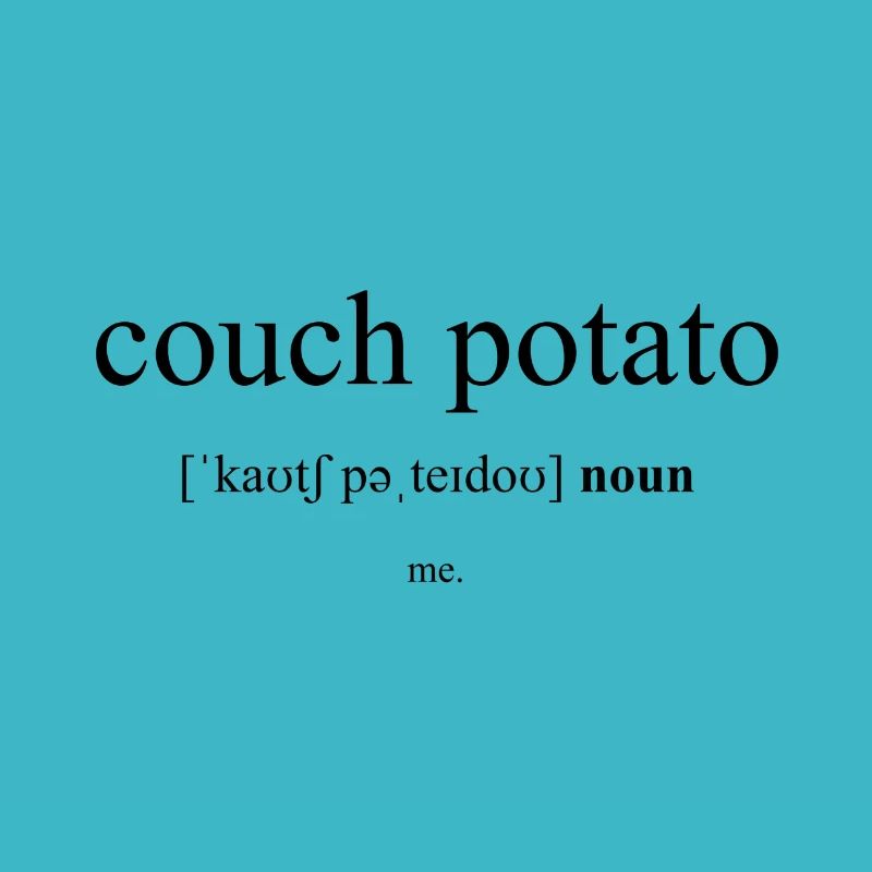 Couch Potato (Stubenhocker) Definition Dictionary
