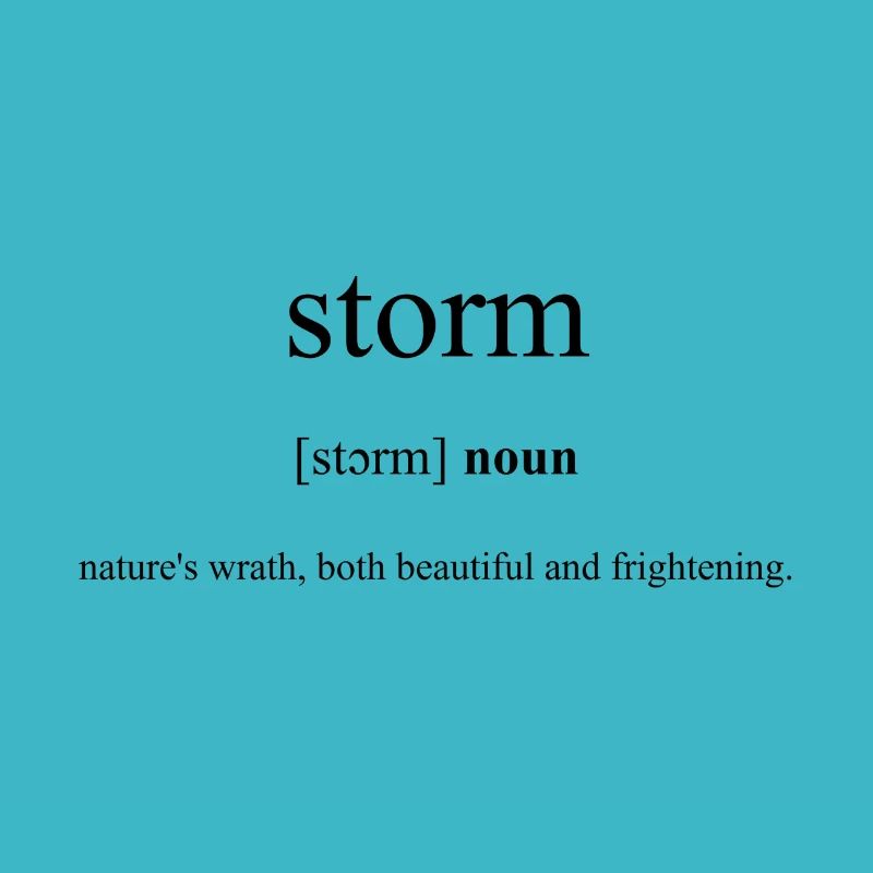 Storm (orage) Définition Dictionary