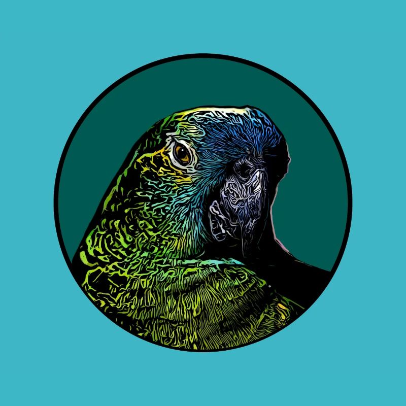 Parrot portrait