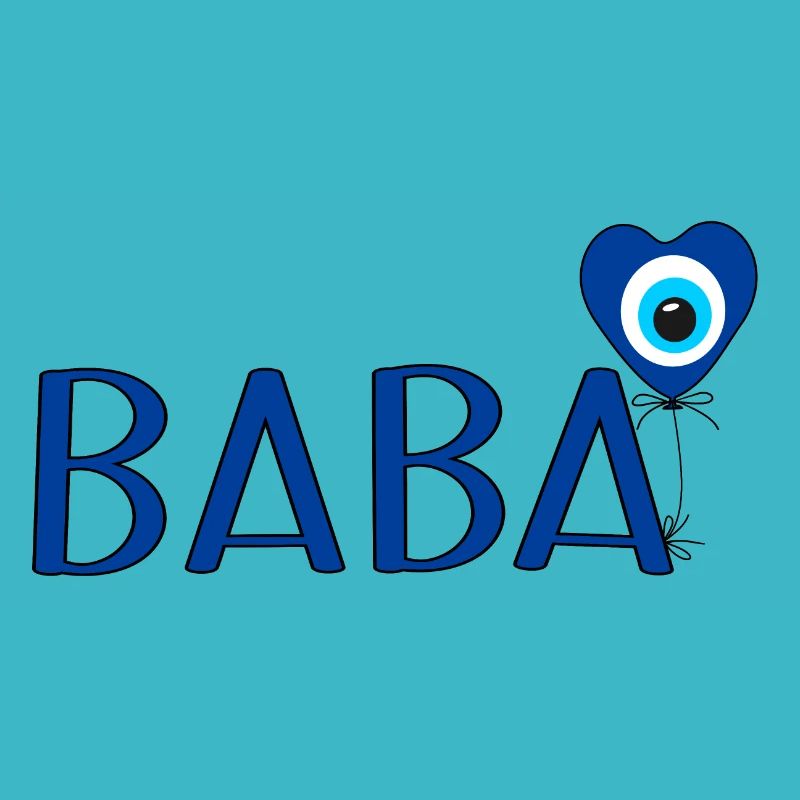 Baba mit Nazar Luftballon