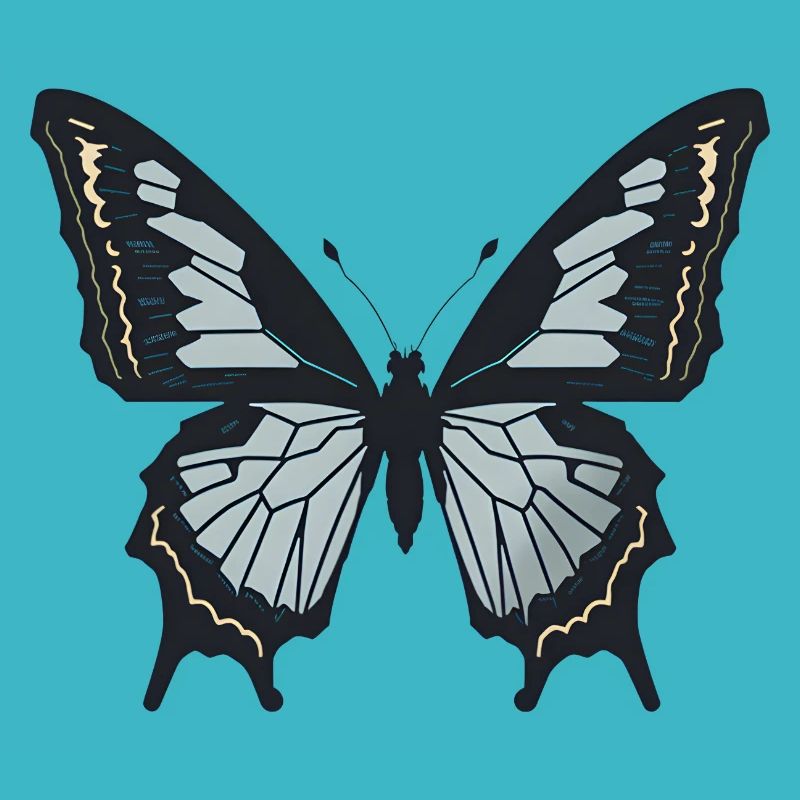 Simple Butterfly Minimalist Butterfly Minimalistic
