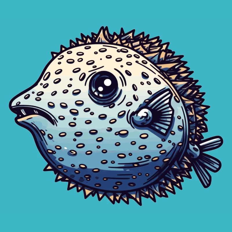 Le poisson-globe est une créature marine ludique