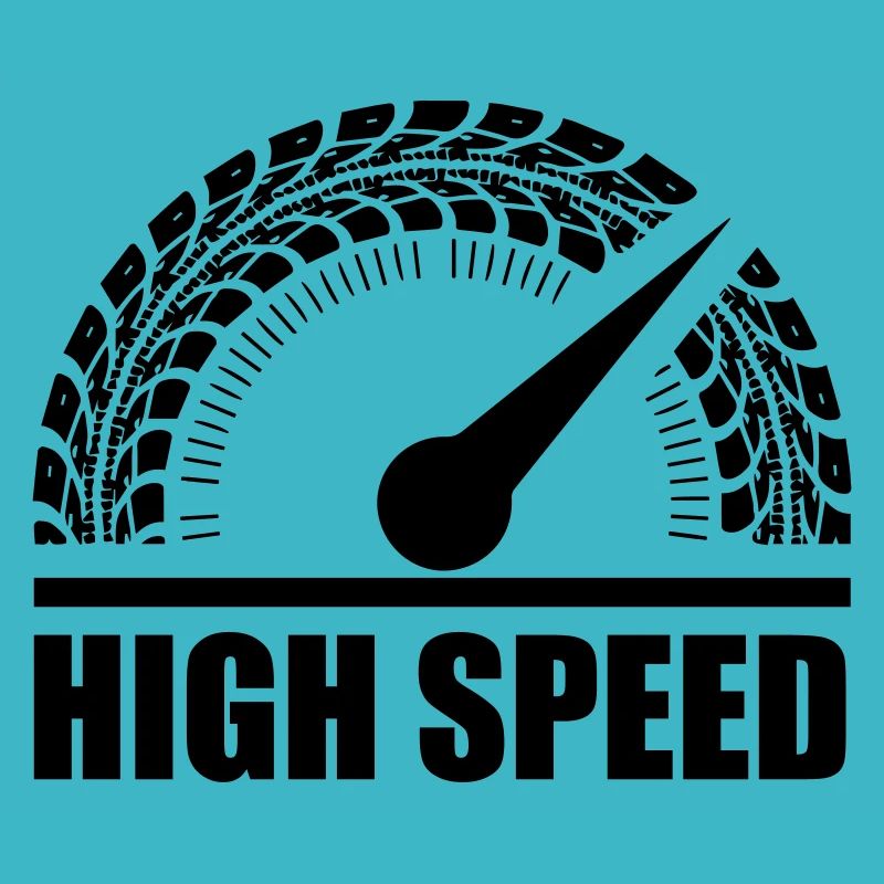 Tire speedometer high speed