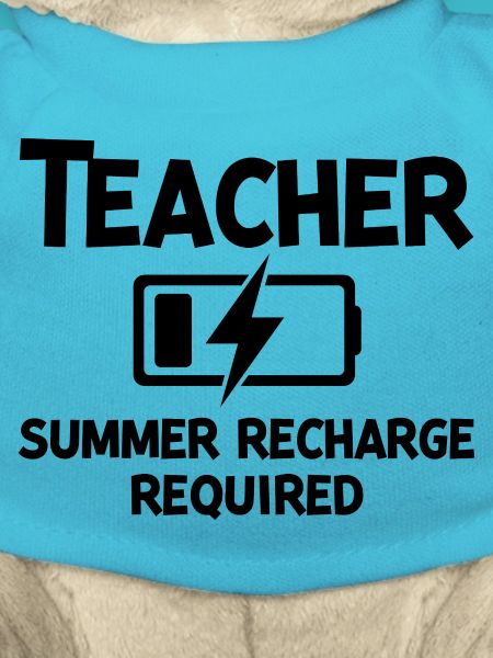 Teacher Summer Recharge Required