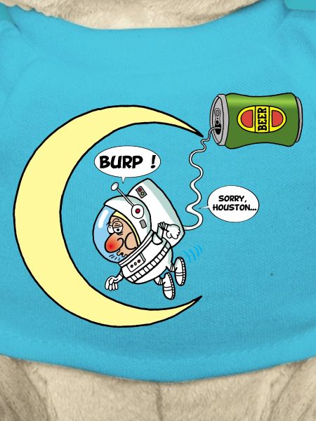 l'astronaute et la bière