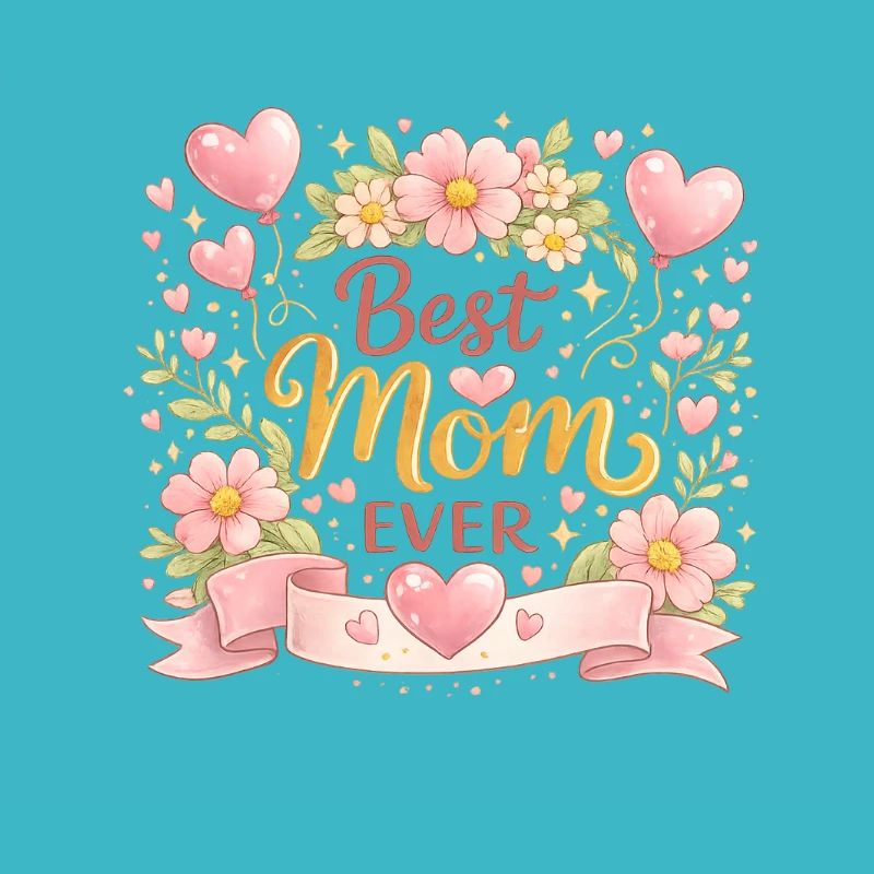 Best Mom Ever Blütenkranz