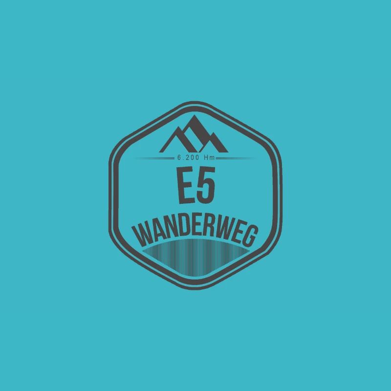 Wanderweg E5 Logo