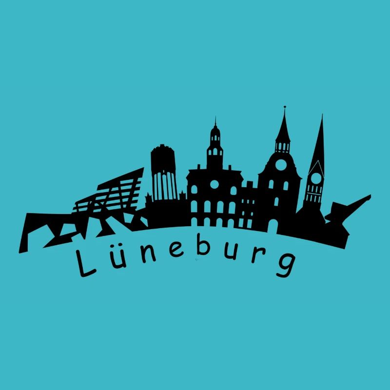 Lüneburg skyline
