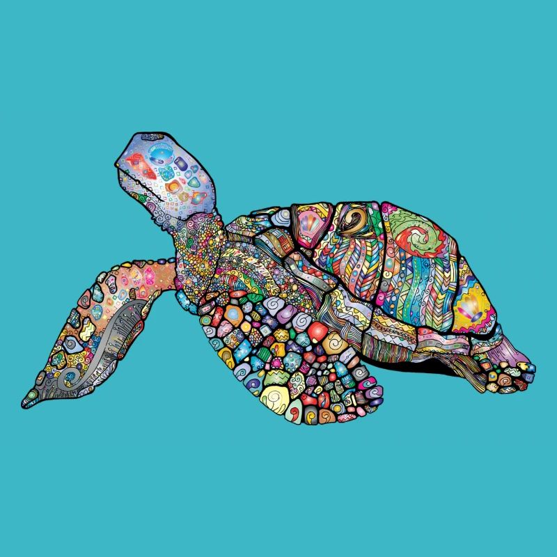Mosaïque de tortue