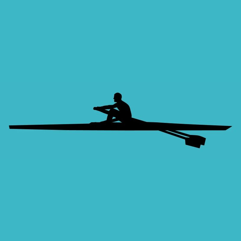 rowing single - man - aviron