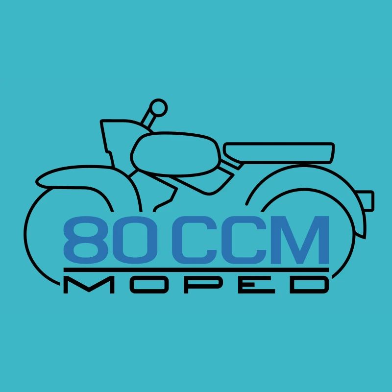 Moped Sperber Habicht 80 ccm Emblème