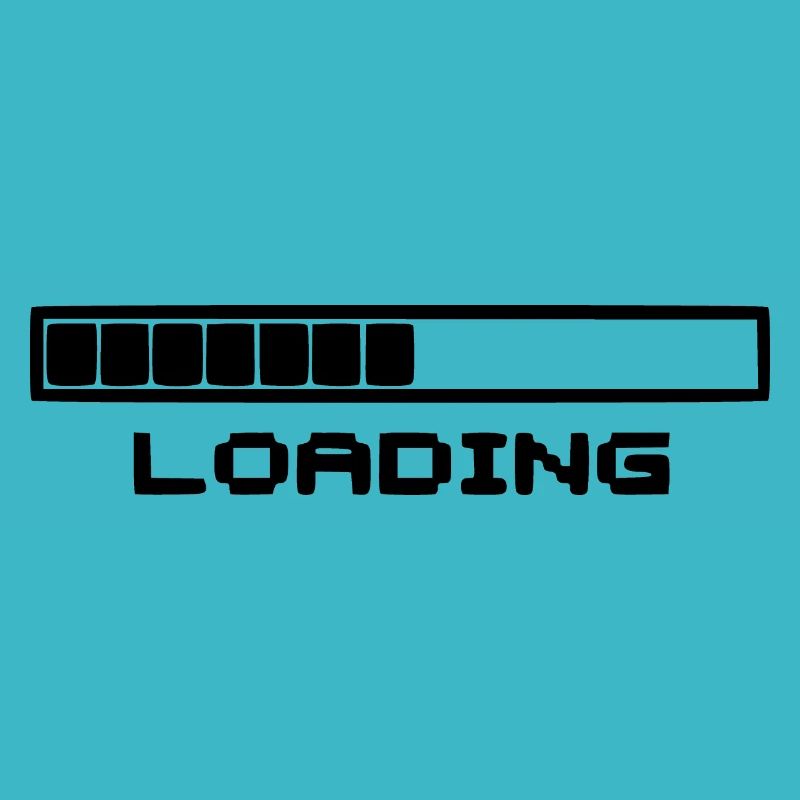 Loading bar black