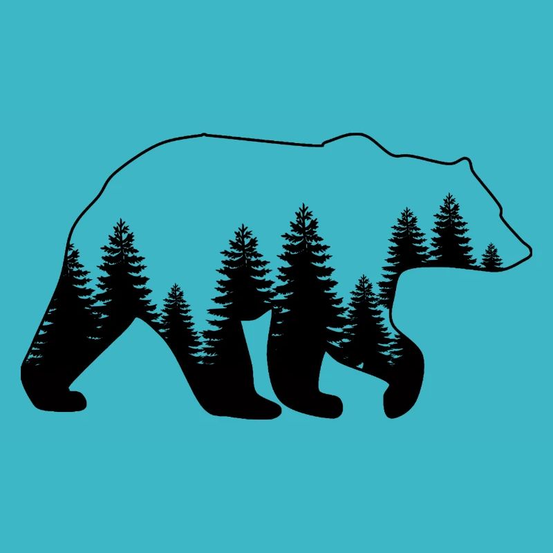 Bear & Trees