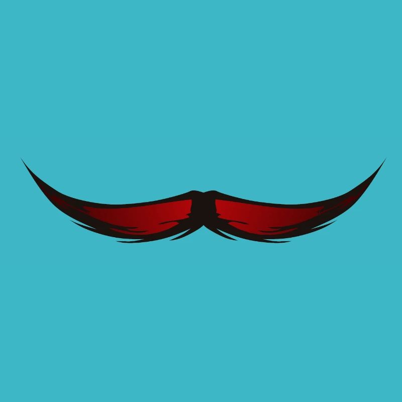 Schnurrbart Schnurrbart Hipster 610 B