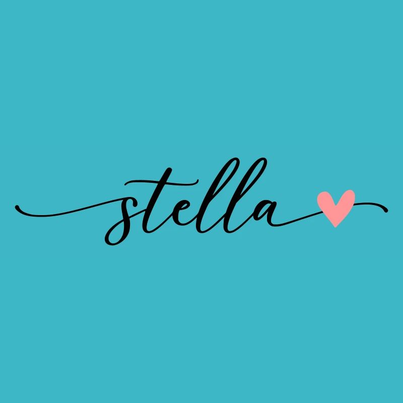 Stella Name Calligraphy Font