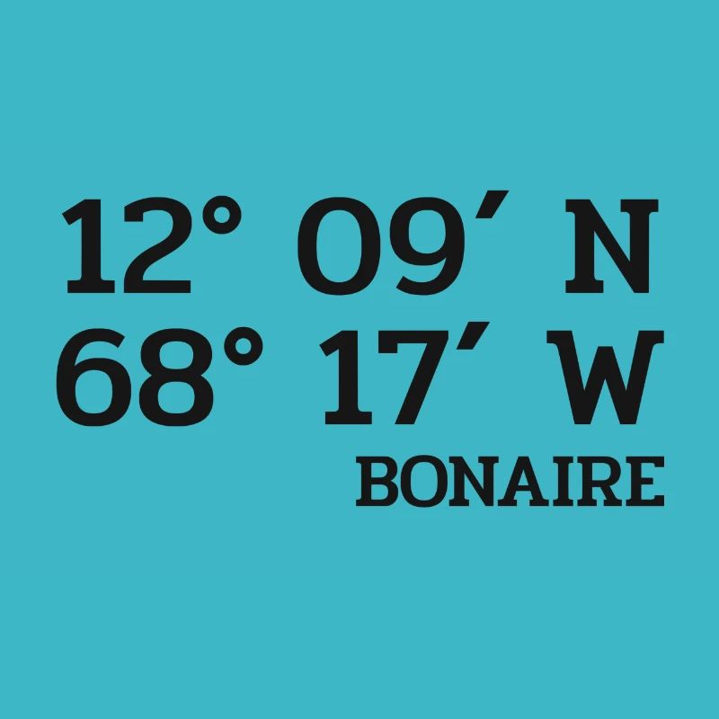 Bonaire Coordinates - Coordinates - Caribbean
