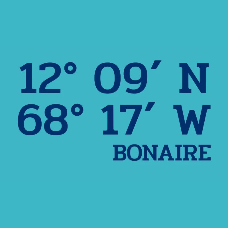 Bonaire Coordinates - Coordinates - Caribbean