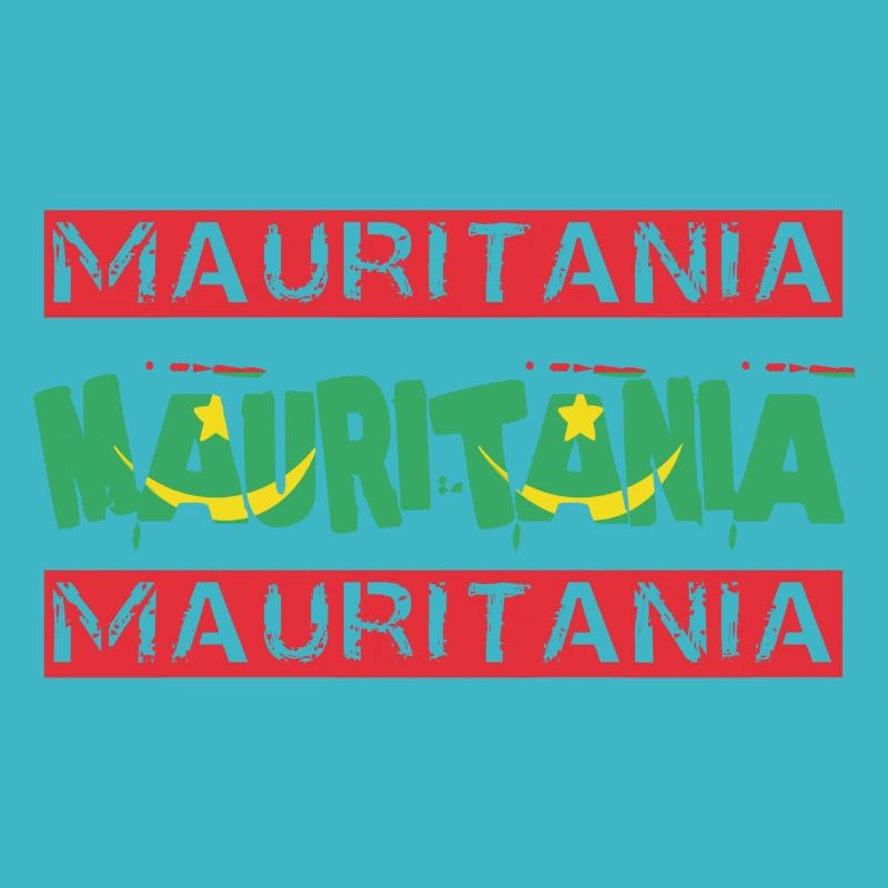 Mauritanie Texte Drapeau