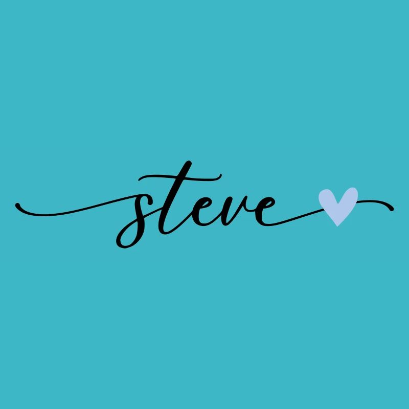 Steve Name Calligraphy Font