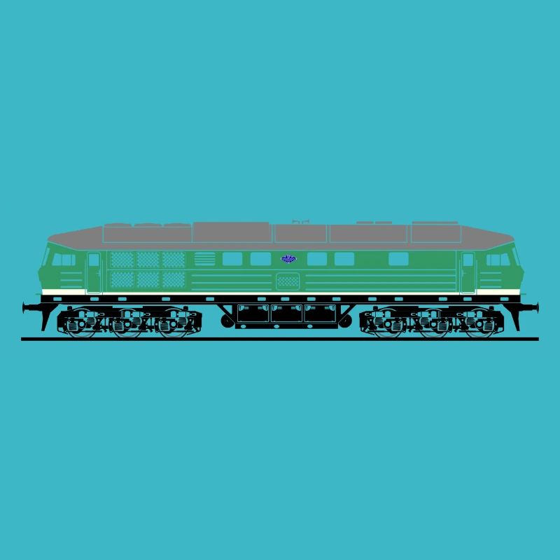 BR 130 side green IC inter intercity Wismut