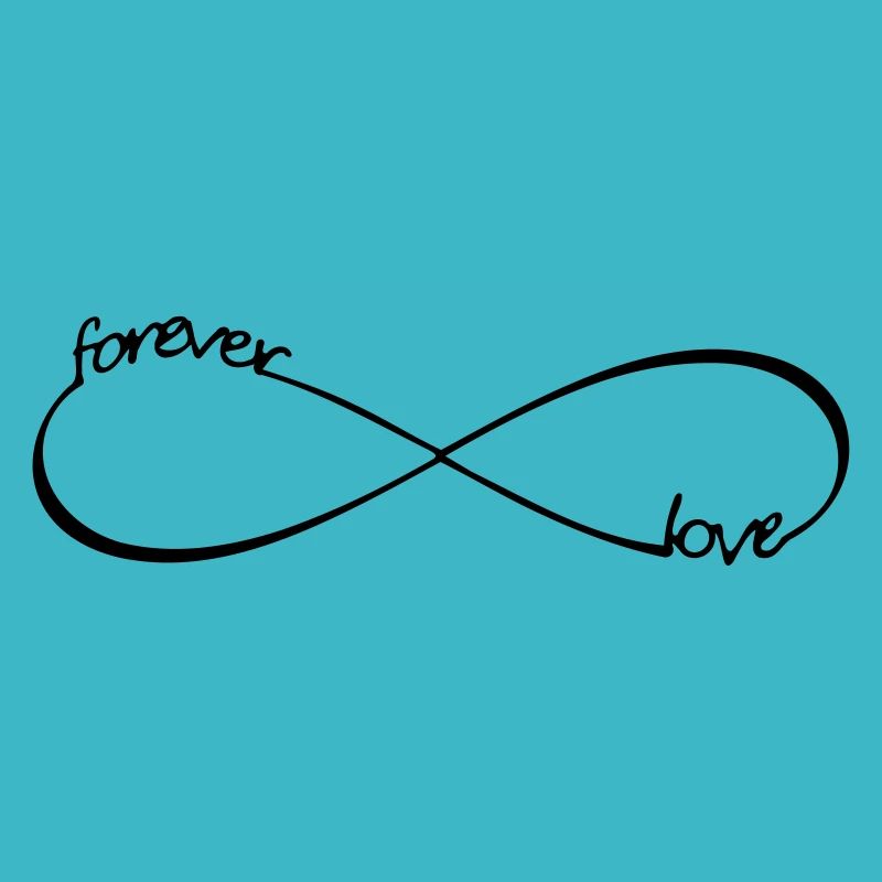 Forever Love symbole de l'infini 8