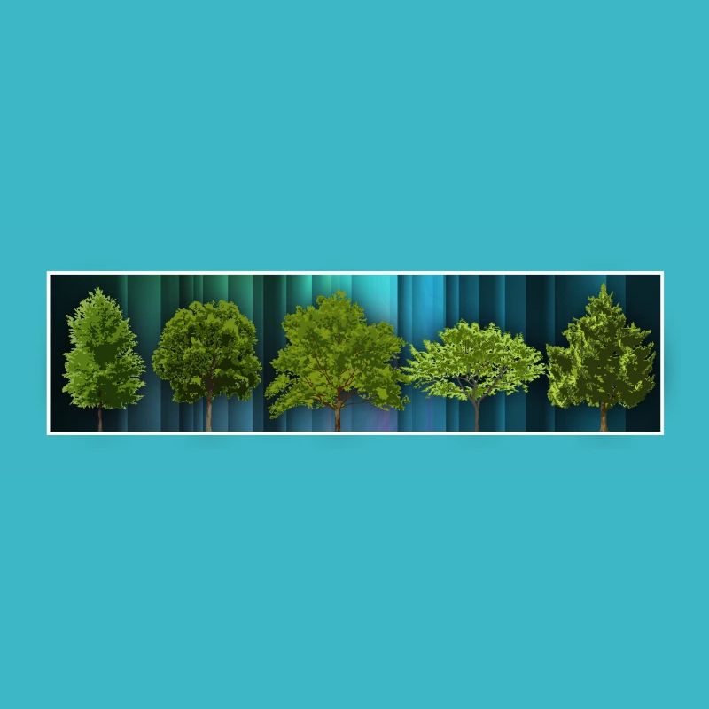 different trees
