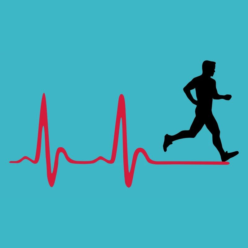 Running Man, runner & heartbeat