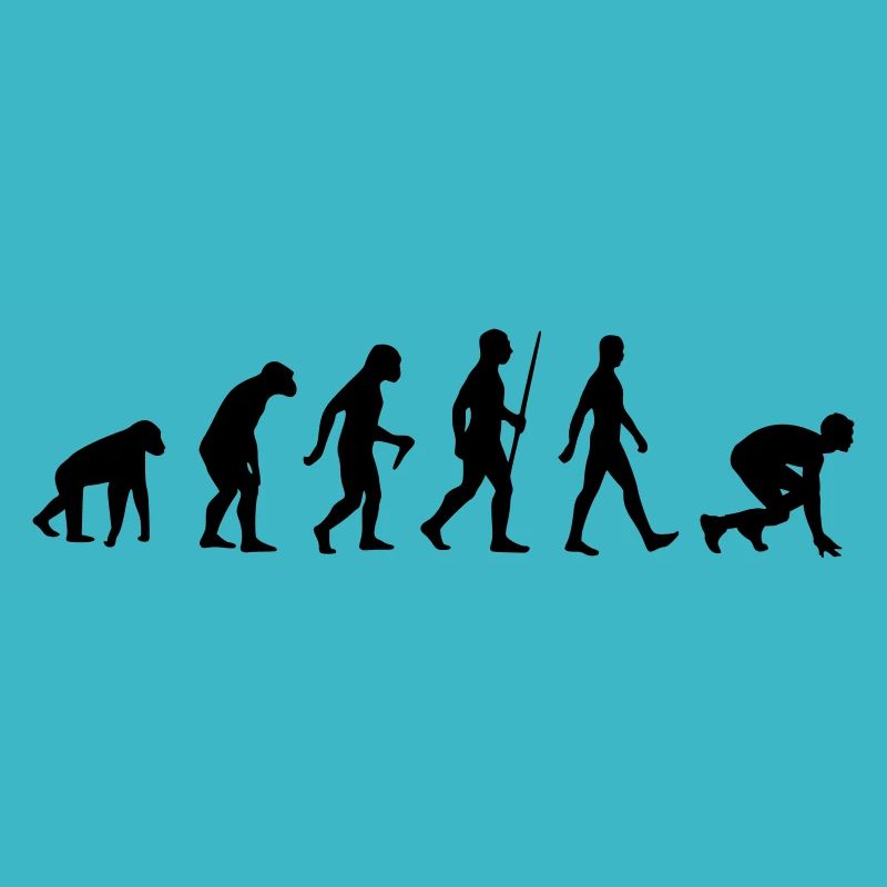 Athletics Sprint Sprinter Sprinting Evolution