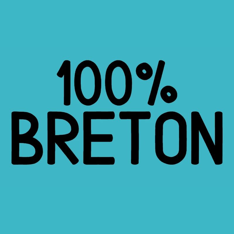 Breton T-shirt 100% BRETON. Brittany gift