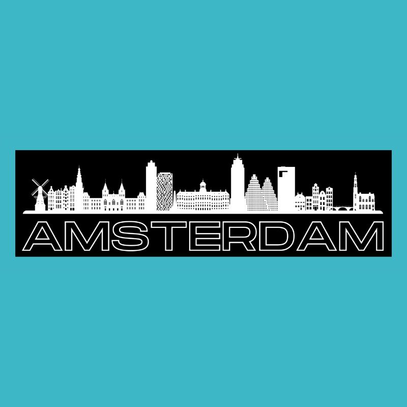Amsterdam - mit Skyline!