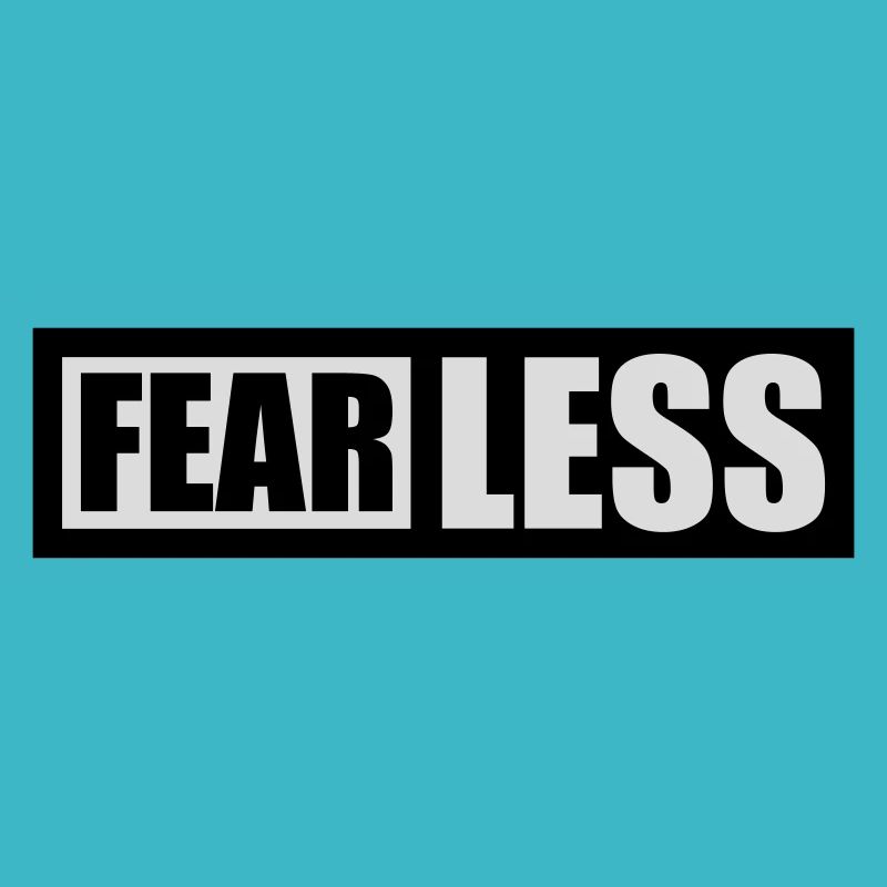 fearless Text Quote Design