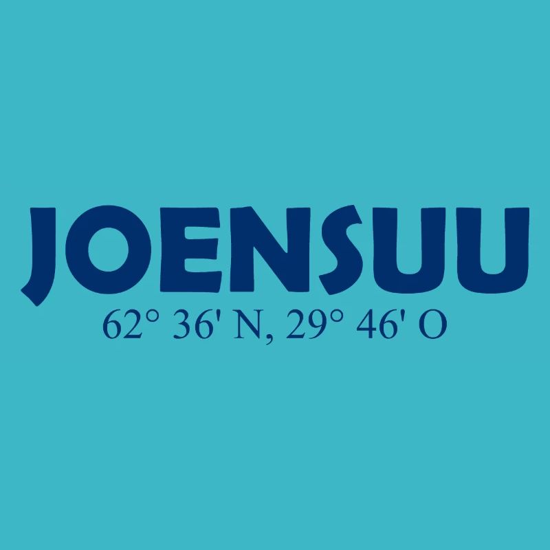 Joensuu - Finland - Coordinates - Longitude Latitu