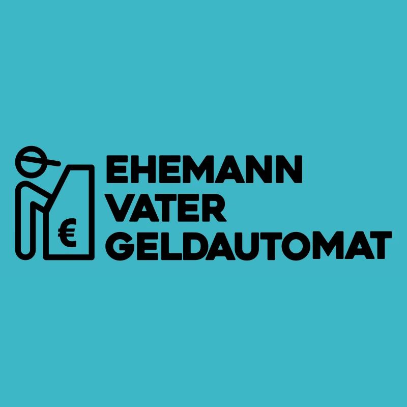 Ehemann Vater Geldautomat