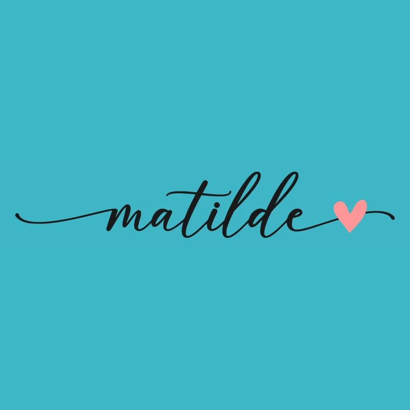 Matilde nom calligraphie Script