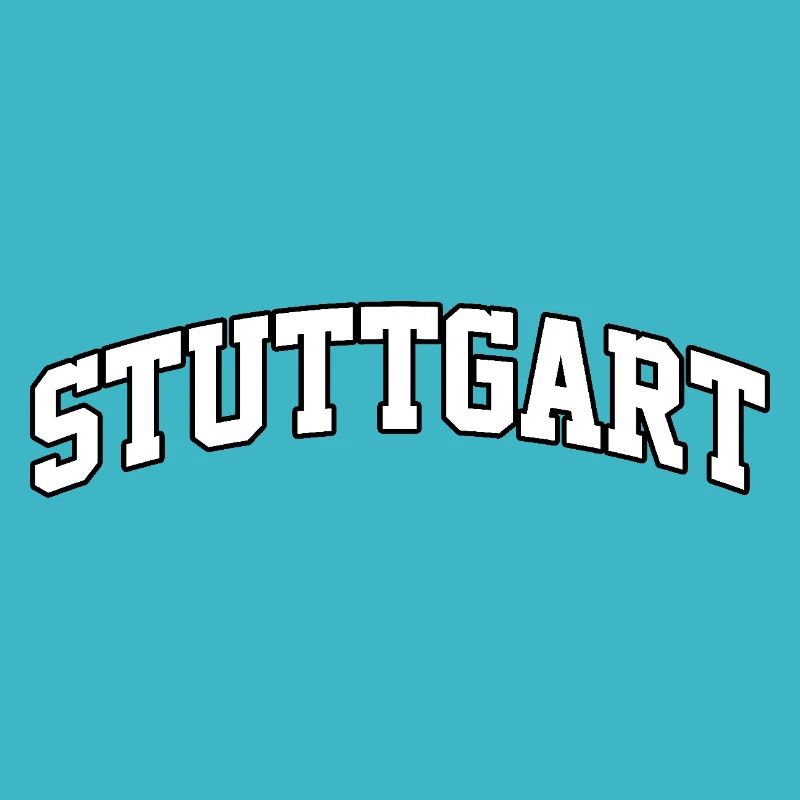 Stuttgart logo: Collegiate design with a modern style