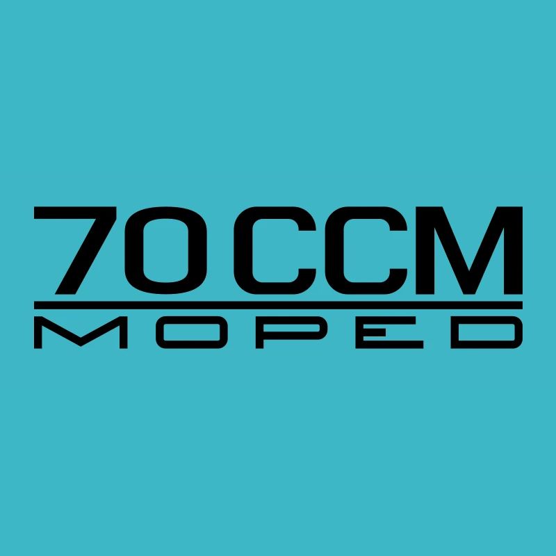 Emblème de cyclomoteur 70 ccm