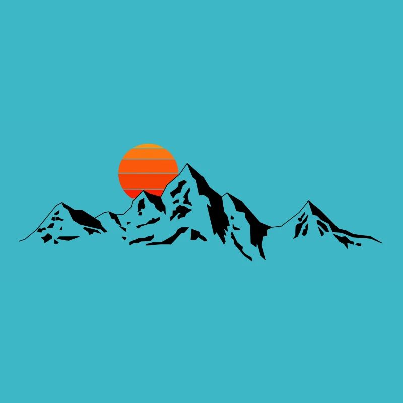 Berge Klettern und Wandern