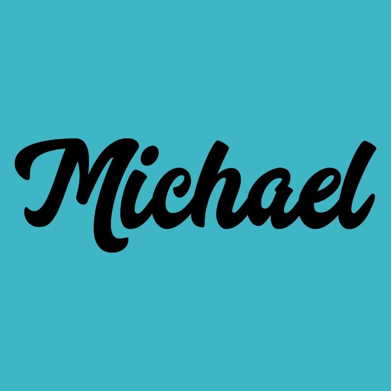Michael Custom Text Nom d’anniversaire