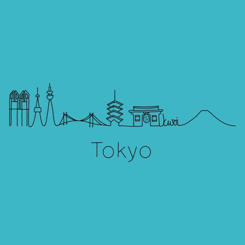 Tokyo Japan Skyline