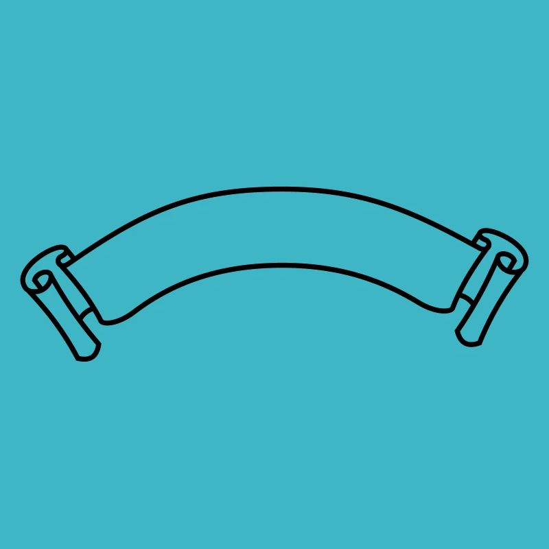 Rouleau de bannière incurvé (1c)