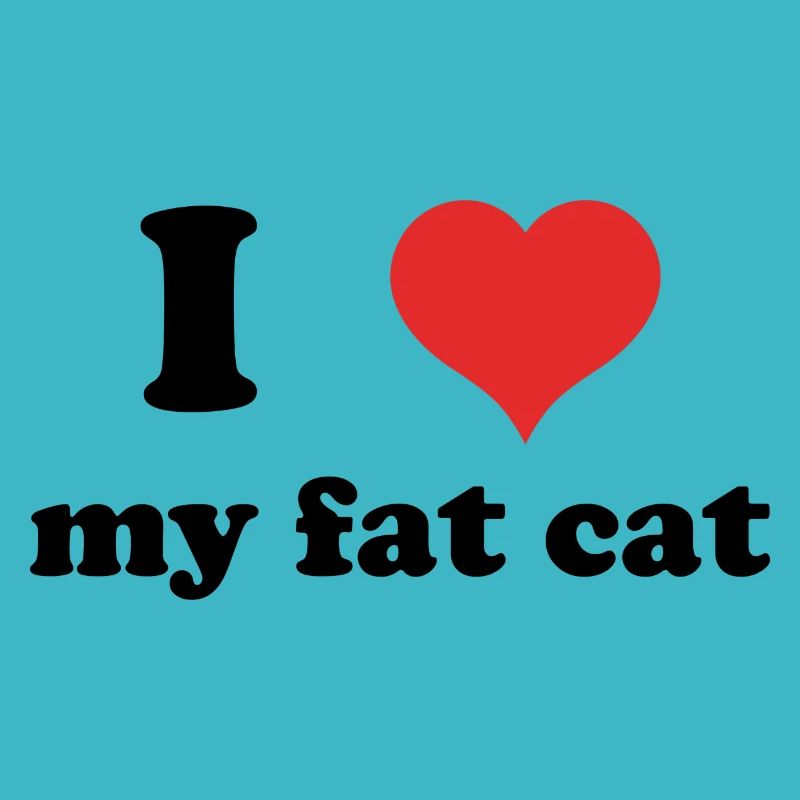 J’aime mon gros chat