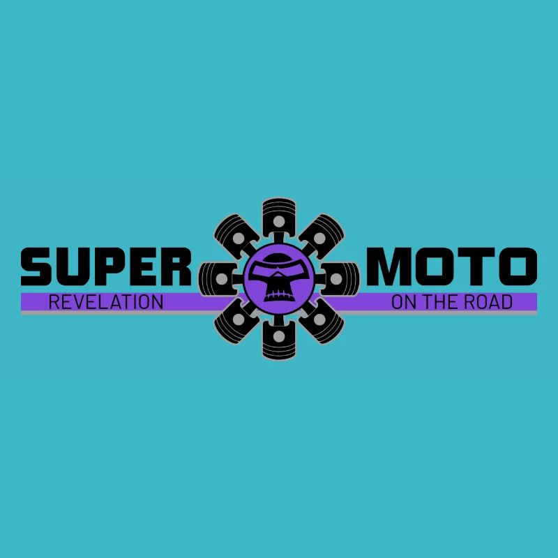 SUPER MOTO Monkey Circle violet
