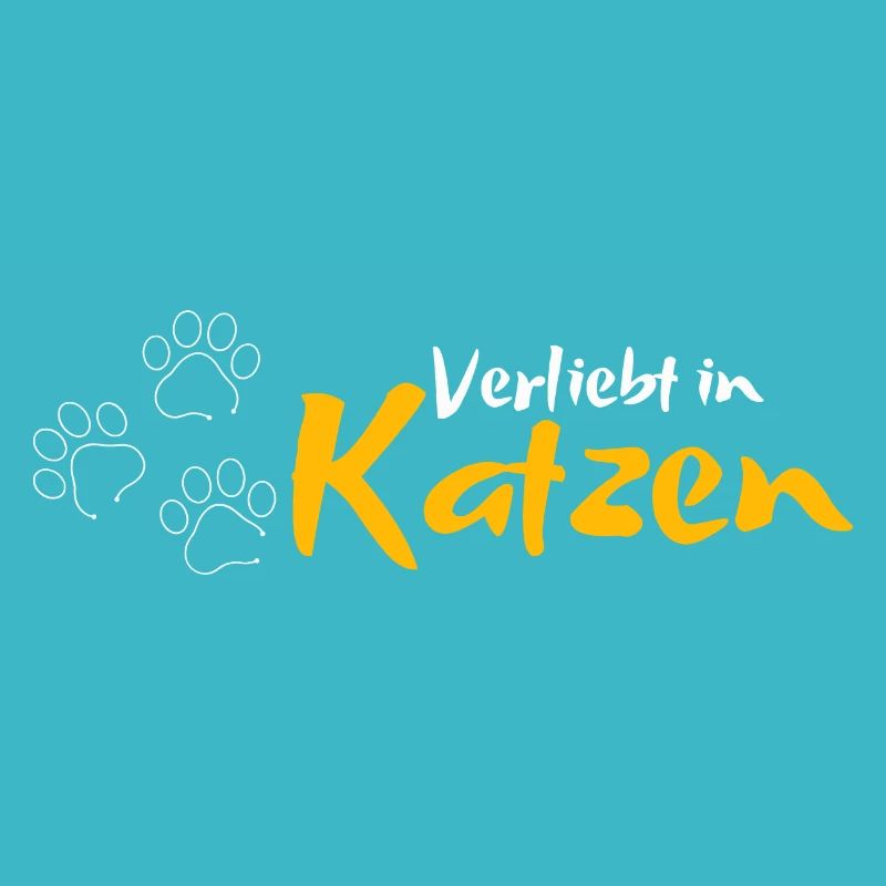 Verliebt in Katzen | Katzen Mitbringsel Souvenir