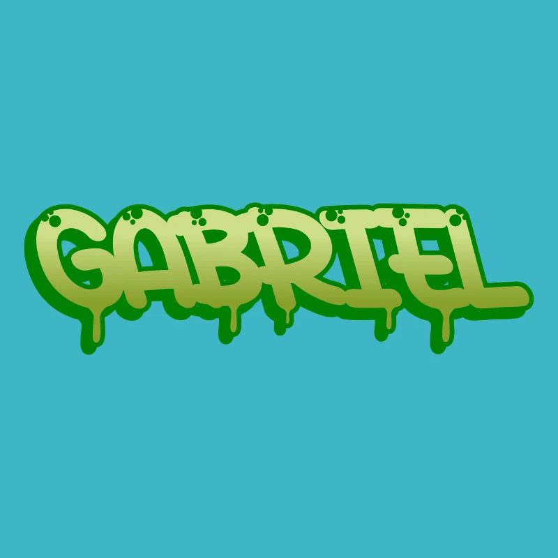 Graffiti prénom Gabriel