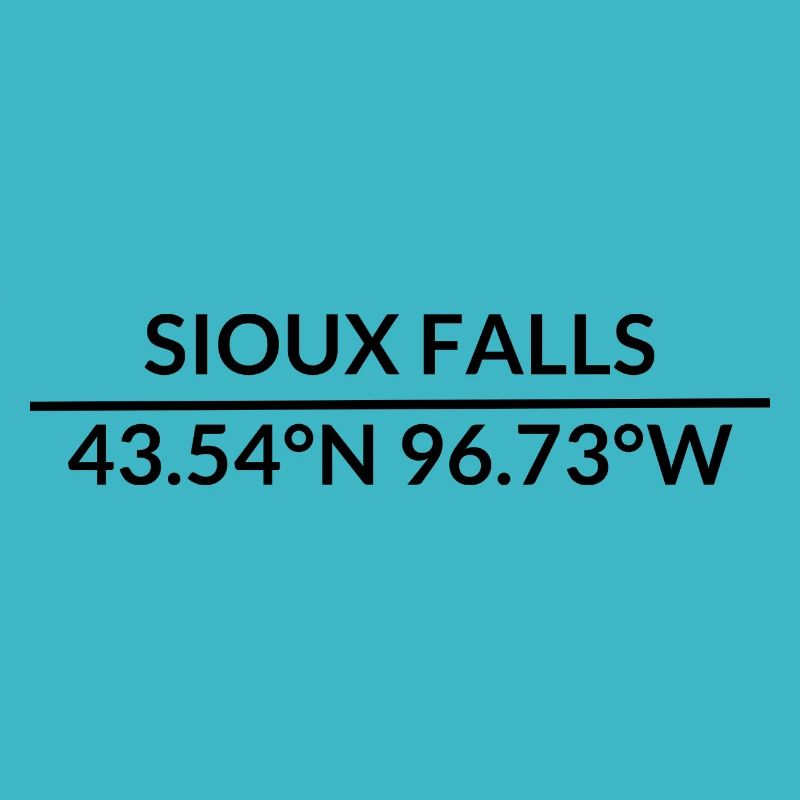 Sioux Falls, Dakota du Sud, États-Unis Coordonnées