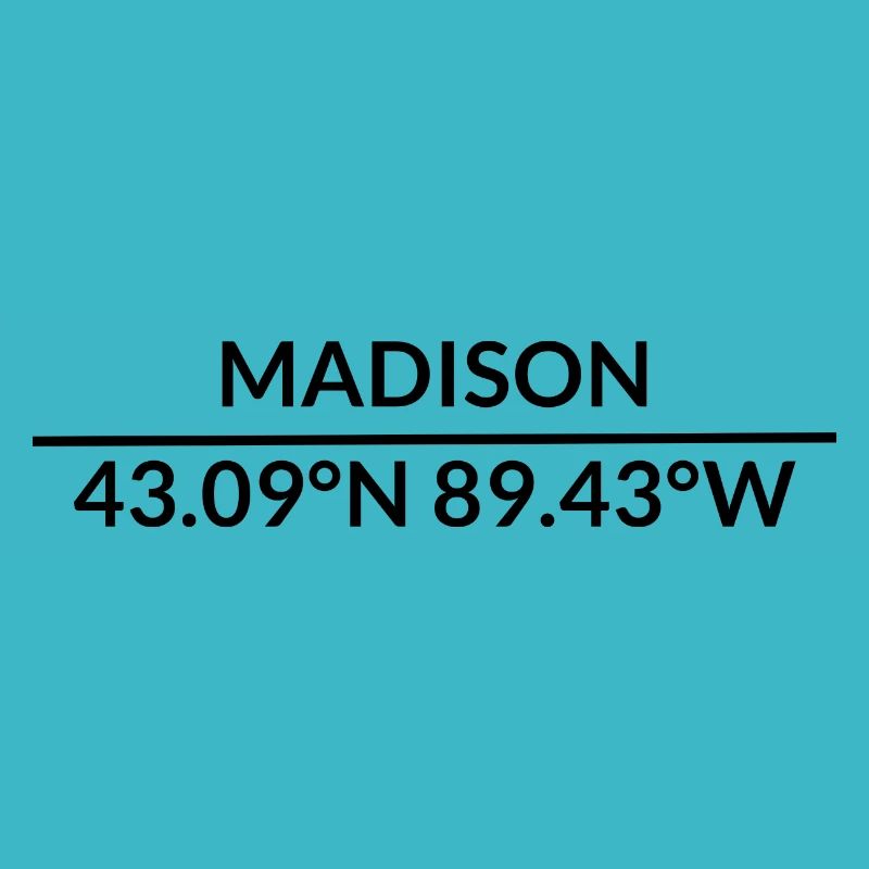 Madison, Wisconsin, United States Coordinates