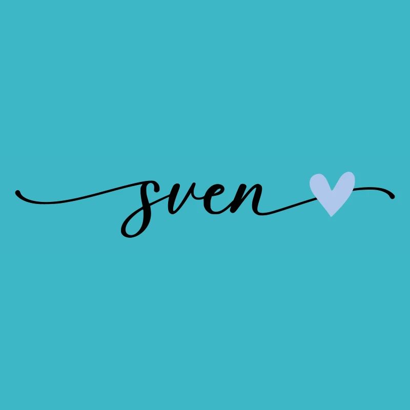 Sven Name Calligraphy Font