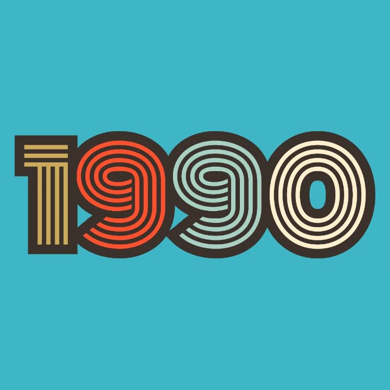 1990 retro vintage