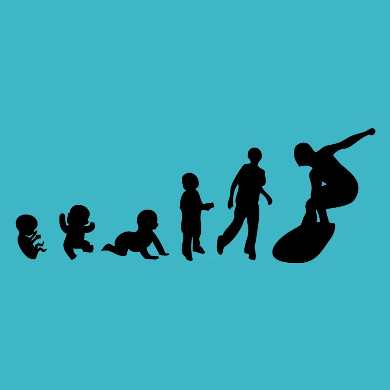 Evolution Mensch mann sport strand