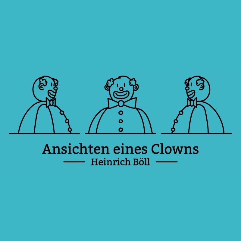 Ansichten eines Clowns (einfarbig)